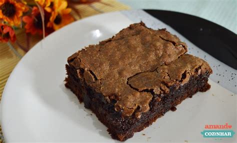 receita de brownie com chocolate em pó